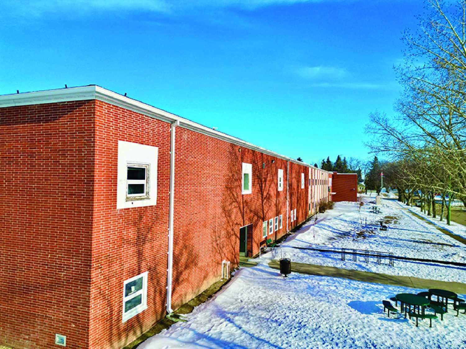 South East Cornerstone School Division has applied for up to $10 million in funding for a renovation project for McNaughton High School, above.